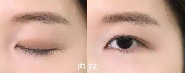内双单眼皮眼妆画法新手淡妆,单眼皮淡妆眼妆的画法步骤