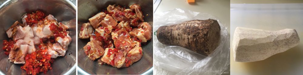 剁椒芋头蒸排骨做法,大锅菜剁椒芋头蒸排骨