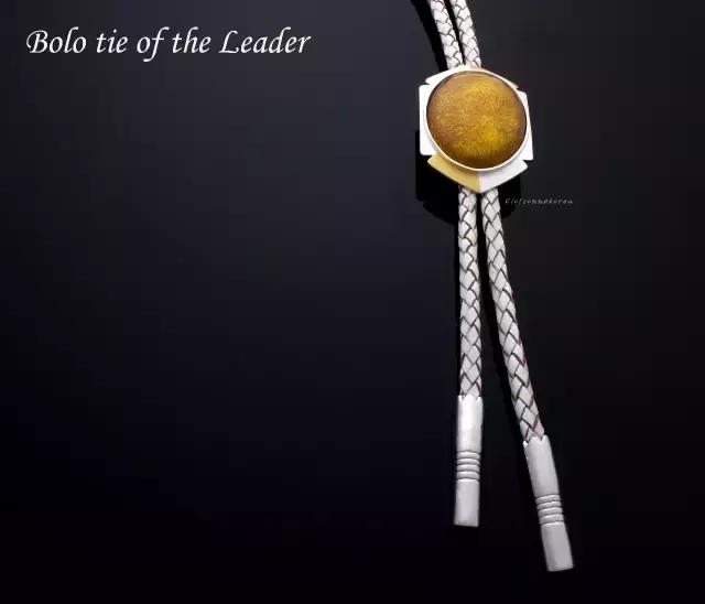 波洛领带结构,波洛领带佩戴方式