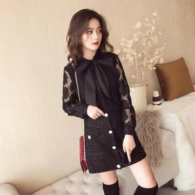 今年流行这样穿蕾丝打底衫,让整个人美的不像话