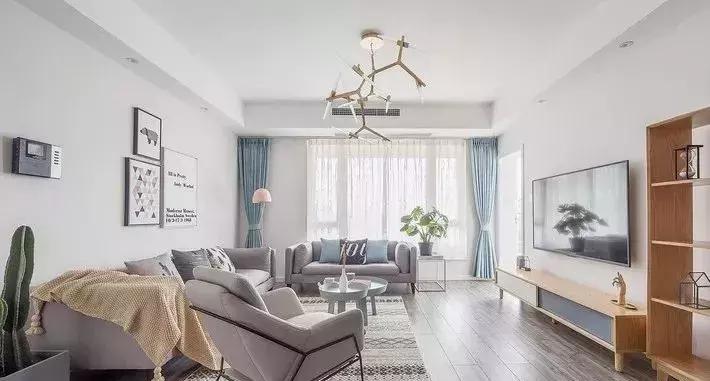 客厅电视背景墙涂料配色效果图,客厅背景墙哪种颜色最好看