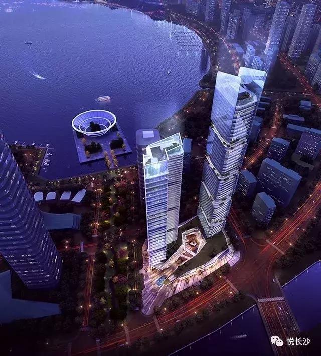 梅溪湖一期最佳地段,梅溪湖正荣府效果图