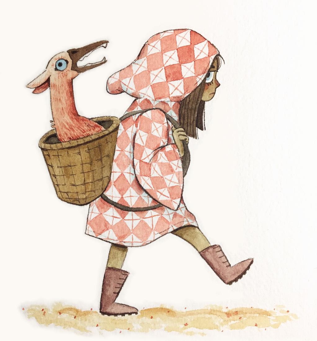 插画师hana美食插画,hannahjesus手绘插画