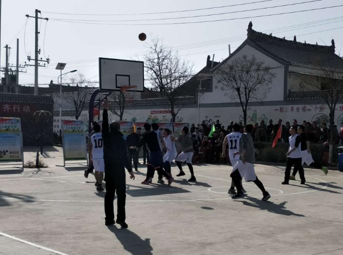 团结村篮球比赛,联动联建共庆五一篮球友谊赛