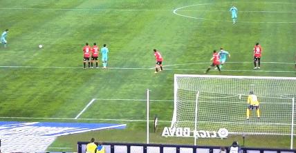 梅西任意球vsc罗任意球,梅西生涯第60次任意球破门