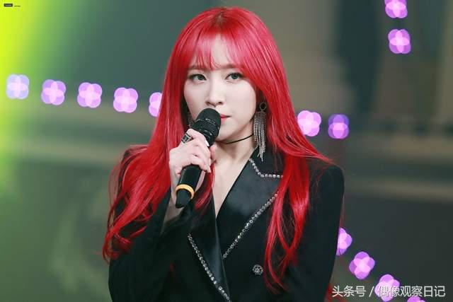 exidhani颜值,hani新发色