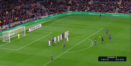 梅西十大经典直接任意球破门,梅西任意球和c罗任意球