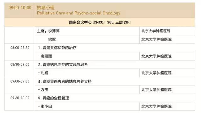 第十三届全国青光眼学术会议,第十八届全国胃癌学术会议