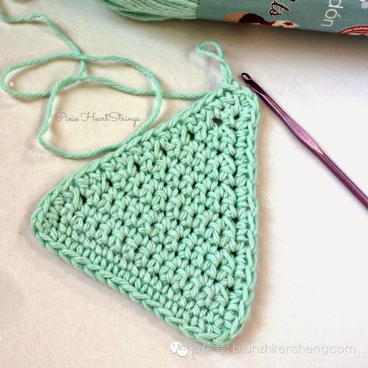 钩针钩狗狗怎么钩,大狗狗钩针教程