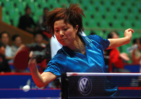 中国乒乓球第二次夺冠的人姓名,十大改国籍的运动员