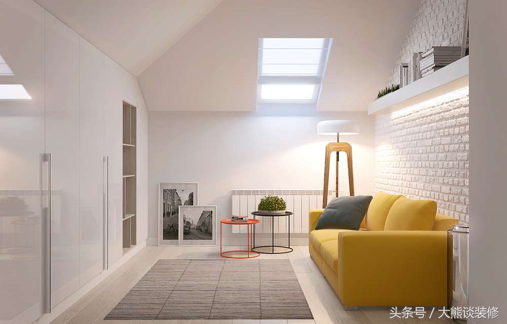 原木色木门搭配白色踢脚线,白色的墙木门颜色搭配效果图