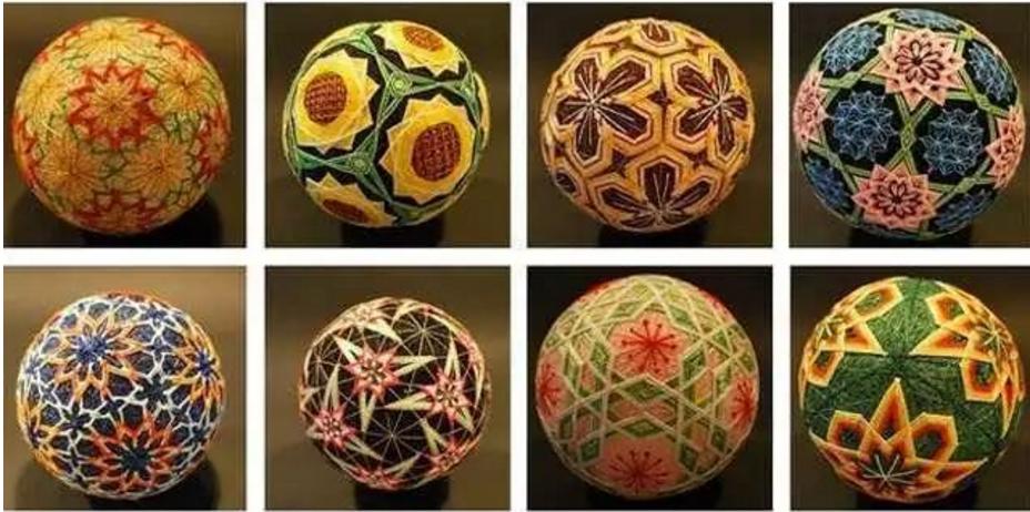 美轮美奂手鞠球制作经典教程,手鞠球制作装饰