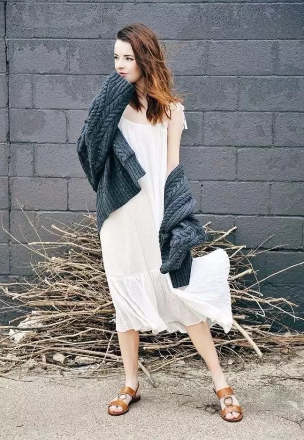 倪妮的针织开衫紫色 (倪妮同款开衫毛衣)