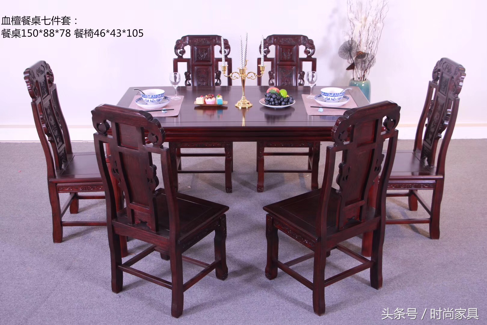 红木餐桌怎么弄好看又简单,简单风格的红木餐桌