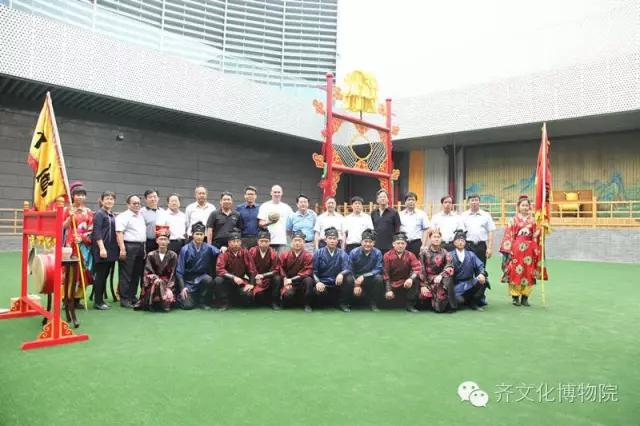 参观临淄区足球博物馆,临淄区足球文化