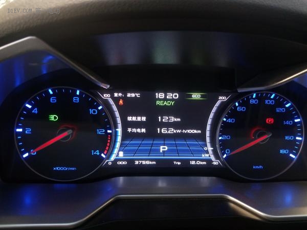 吉利帝豪ev怎么看续航,吉利帝豪ev续航显示为0还能跑多远