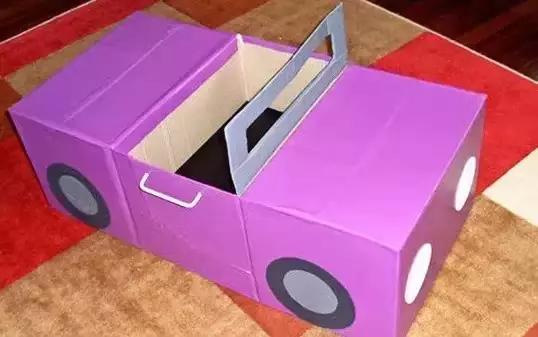 废旧纸箱改造的创意手工,废旧塑料纸箱改造创意小盒子