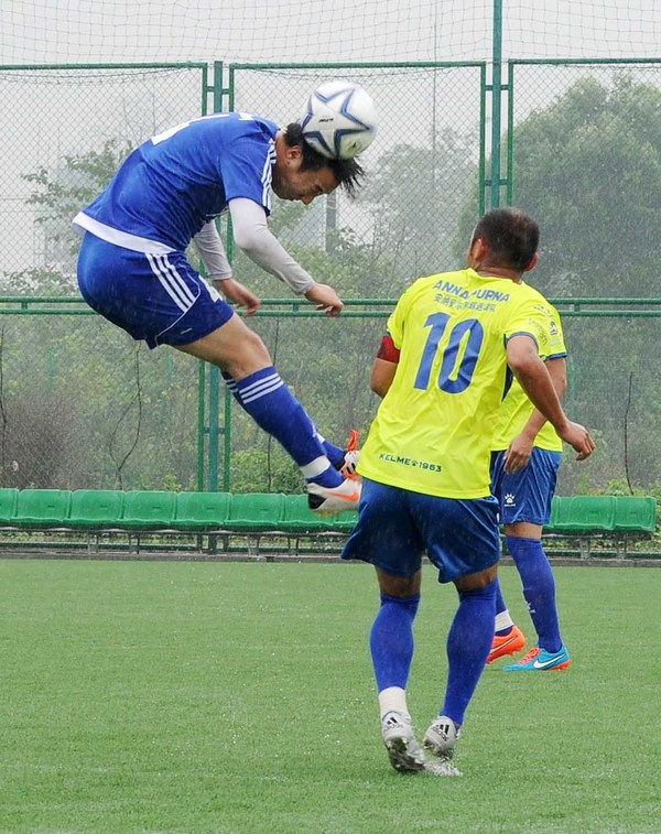 前国脚姚夏,成都业余足球联赛姚夏