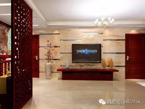 性价比最高的瓷砖电视墙,小众化瓷砖电视墙