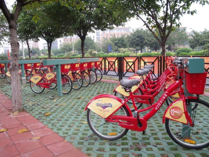 大学城哪里适合骑自行车,大学城自行车如何环岛骑行