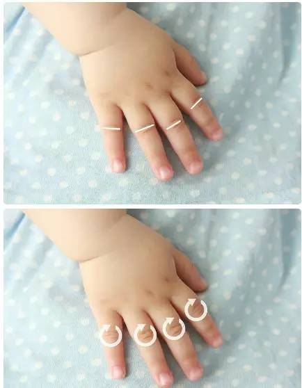 小儿推拿止咳化痰手法图解,小儿推拿三分钟退烧手法图解