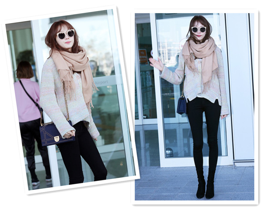 倪妮的针织开衫紫色 (倪妮同款开衫毛衣)