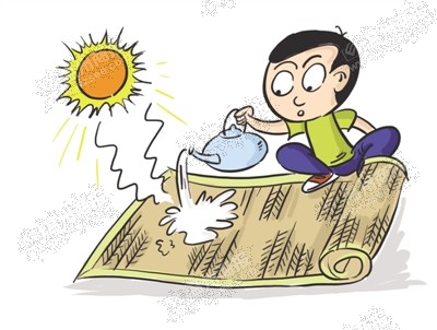 睡了一晚竹席长红疙瘩,草席没洗睡了长小疙瘩