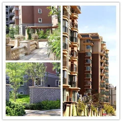 高端社区会打造一年四季园林景观,社区园林实景呈现