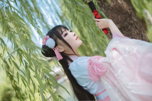 小骨漫画cos,cosplay正片花千骨