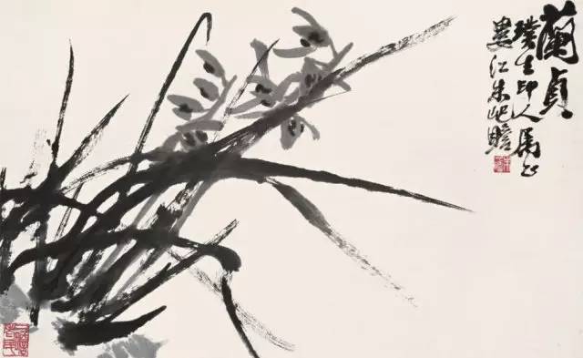 国画写意兰花入门教程视频,写意兰花菊花大师作品欣赏