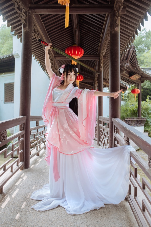 花千骨cos小花千骨,花千骨cosplay小骨