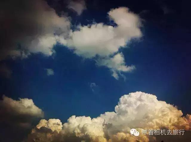 天气好蓝天白云拍摄地,天空好蓝怎么拍