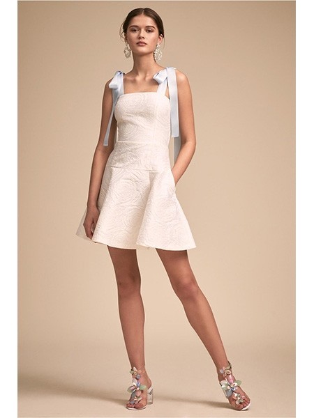 短款婚纱礼服,婚纱礼服小众高级短款