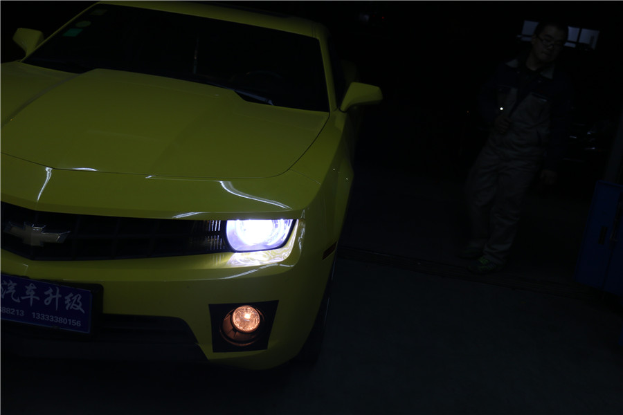 11款大黄蜂科迈罗改灯,大黄蜂科迈罗帅气