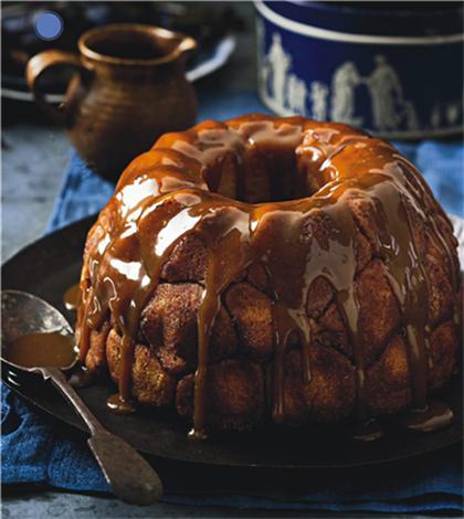 焦糖苹果肉桂卷面包,焦糖猴子面包