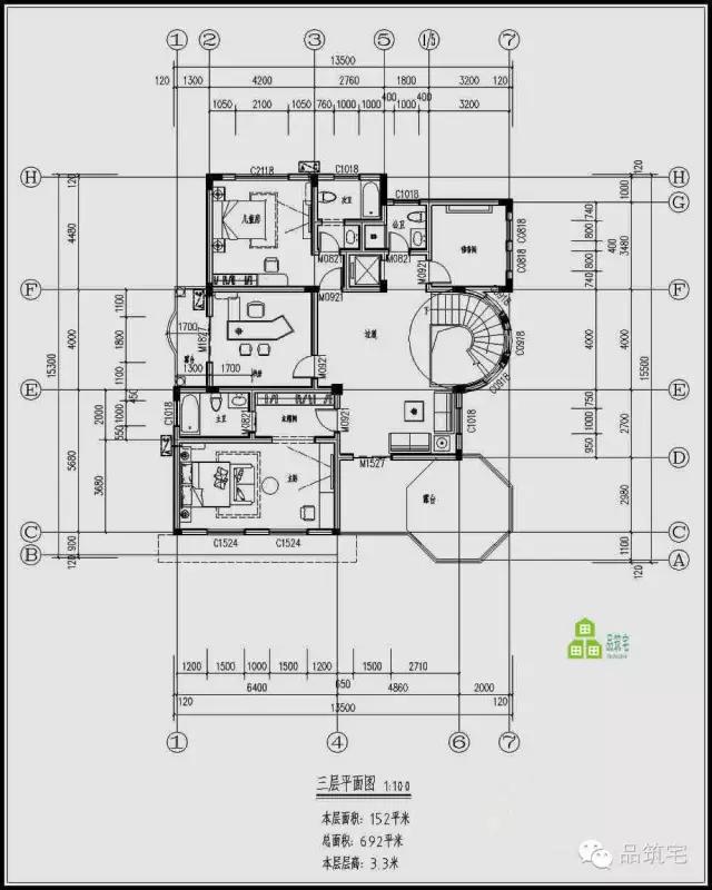 实用豪宅设计布局,3层豪宅设计大全