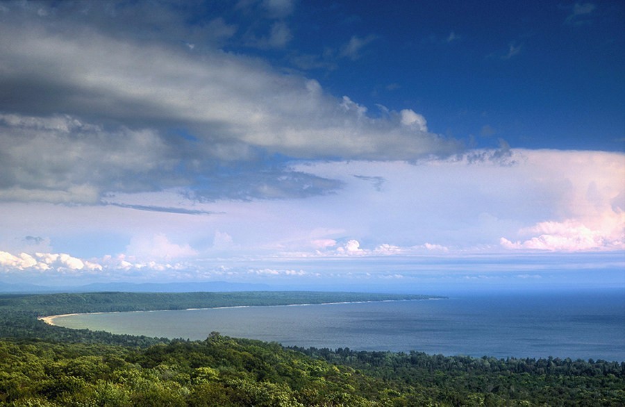 北美大陆最美一处森林风景,北美大陆的风景