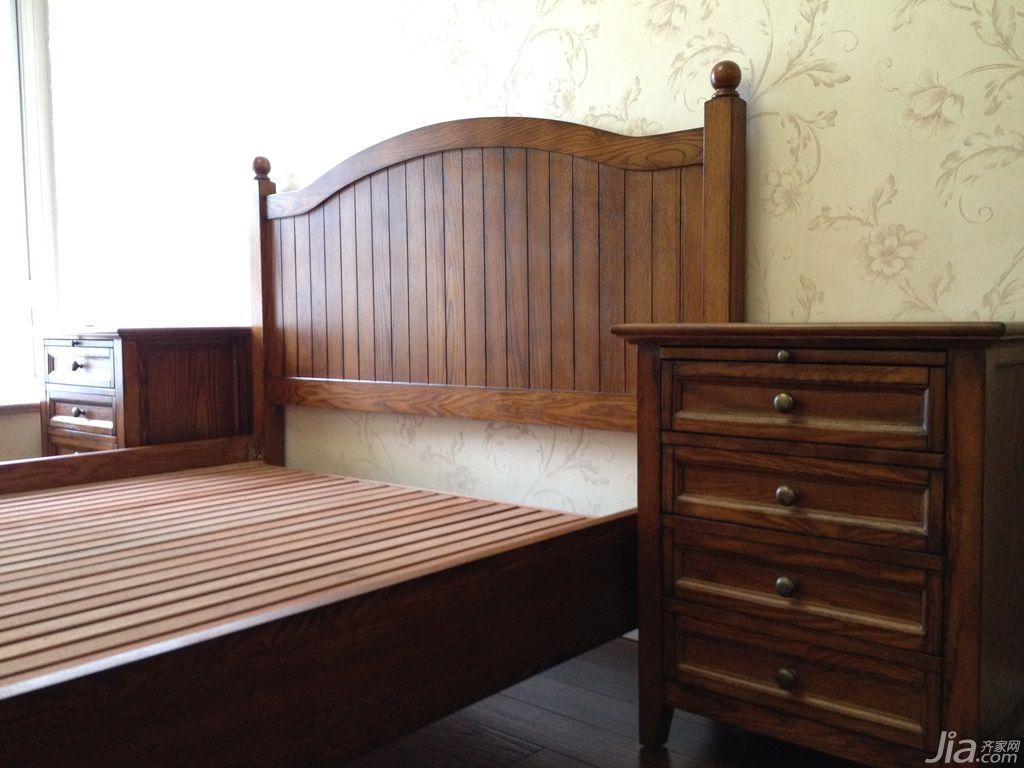 78平方两室一厅复古美式,20万装修3室两厅两卫美式