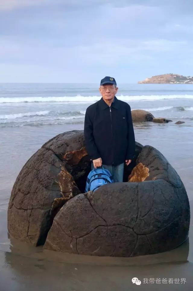 新西兰拉基圆石,摩拉基大圆石早上可以看得见吗