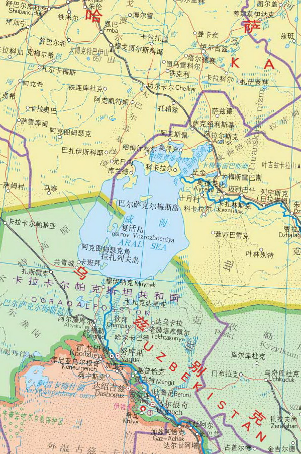 咸海就是死海吗,咸海和死海降水