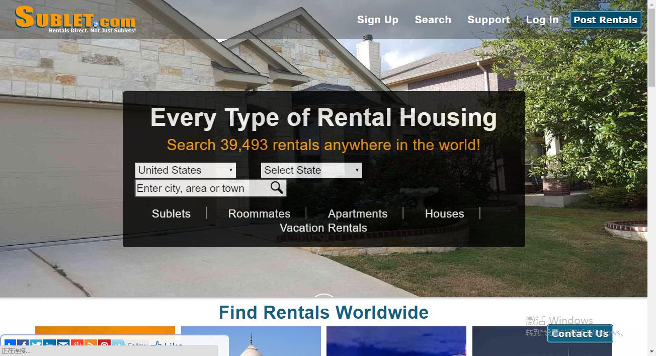 美国三大租房网站排名,美国租房最好的公寓