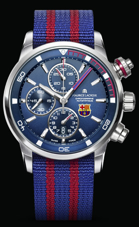 梅西金球奖特别款腕表,艾美巴萨限定版手表图片大全