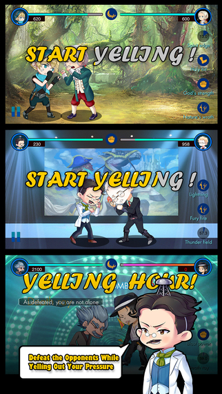 用声音来控制招式的一个游戏,格斗游戏操控