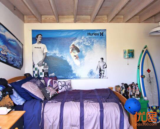 小男孩的卧室该怎么设计,男孩子卧室小该怎么设计高级感