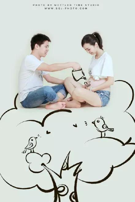 一招拍出孕照大片的感觉,拍孕照必拍风格