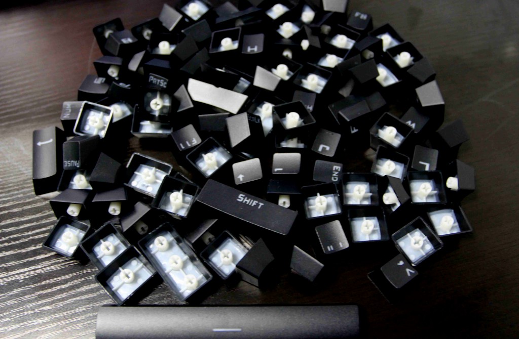 ganss87键盘拆解,ganss键盘青轴