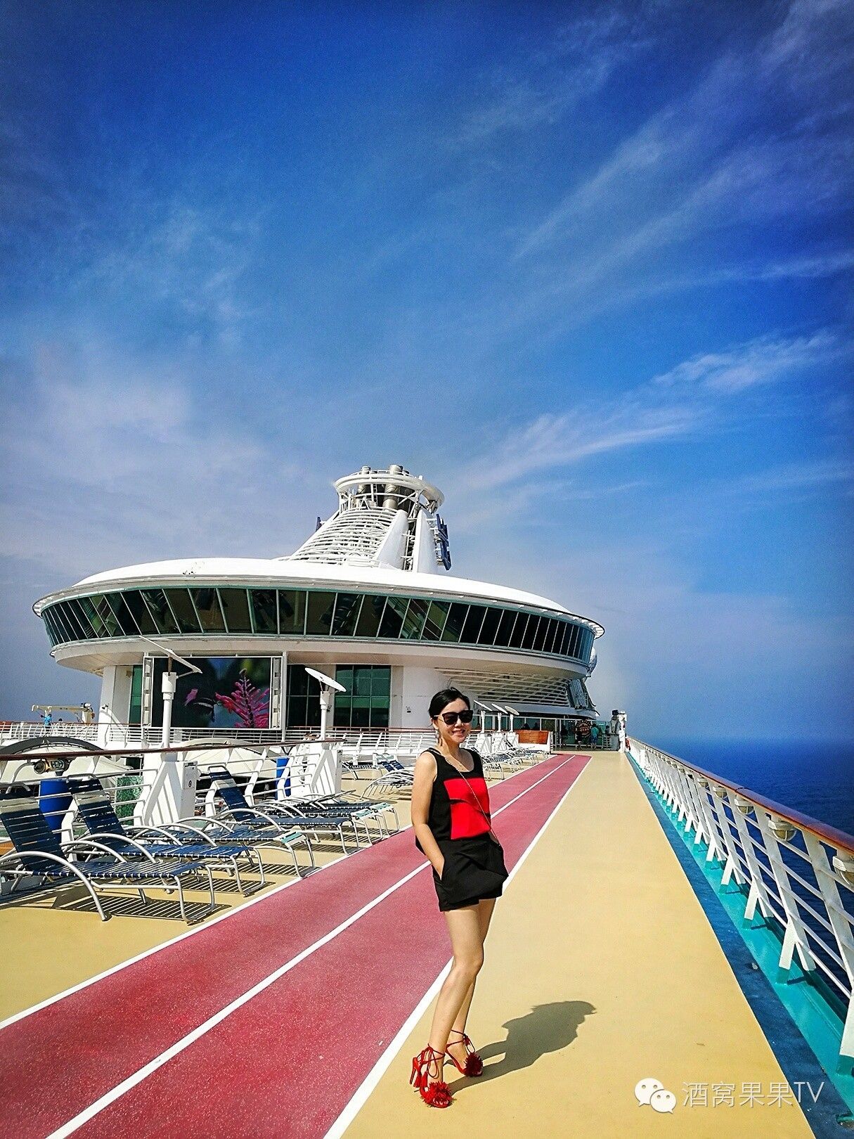 加勒比邮轮之旅,游轮畅游加勒比海