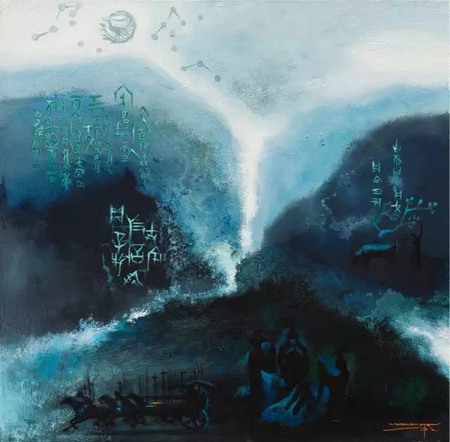 吕中元油画高清,吕中元高清油画