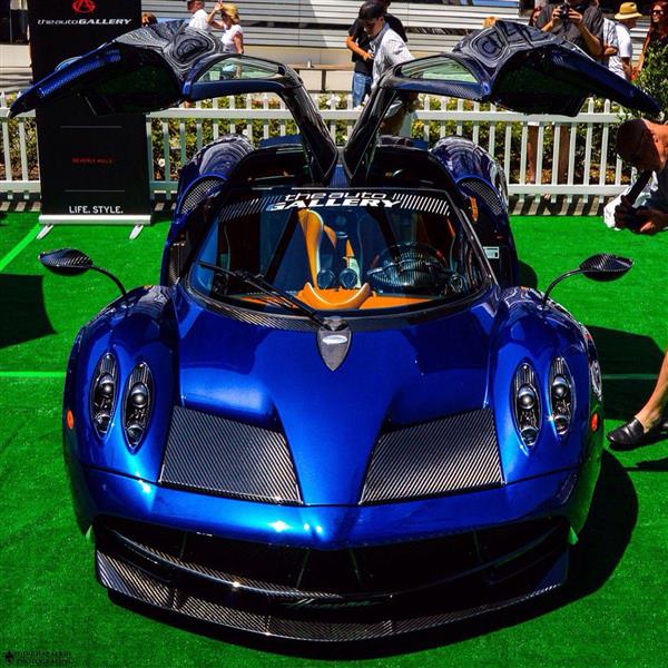 千万级电动超跑,超大尾翼自动升起的超跑