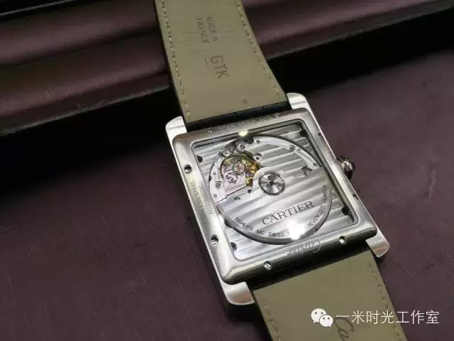 入门级坦克首次搭载自产机芯---卡地亚坦克MC